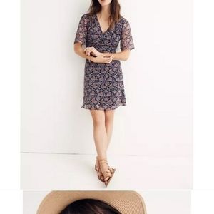 Madewell flutter sleeved dress